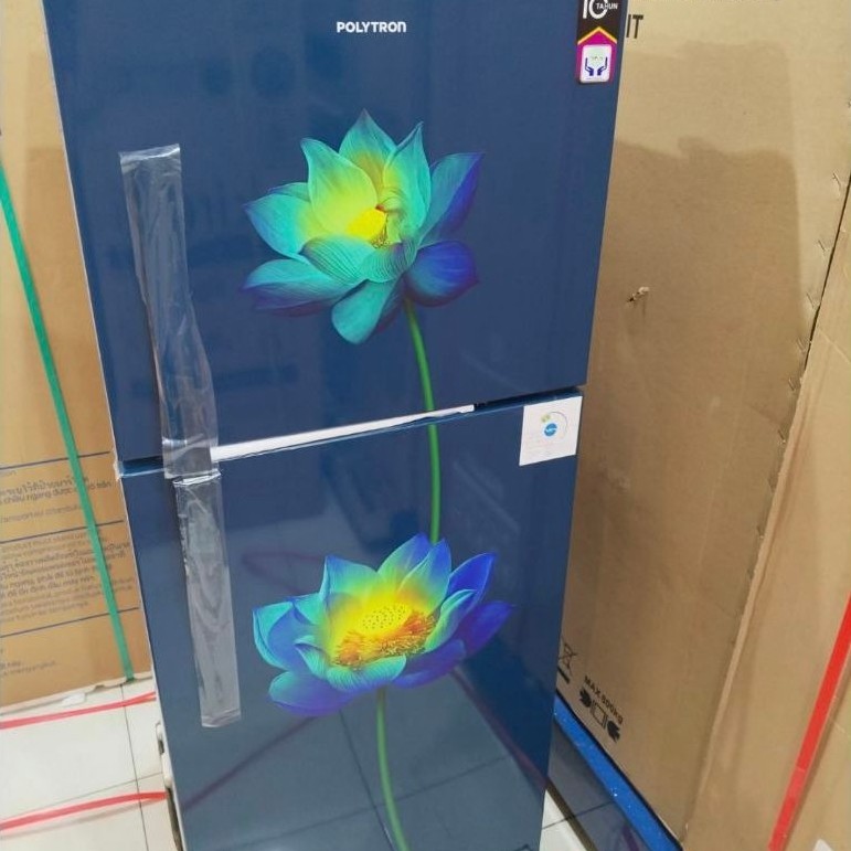 Kulkas Polytron 2 Pintu Prb 217 PRB217LB3 New Design Prb 217PR Belleza Series