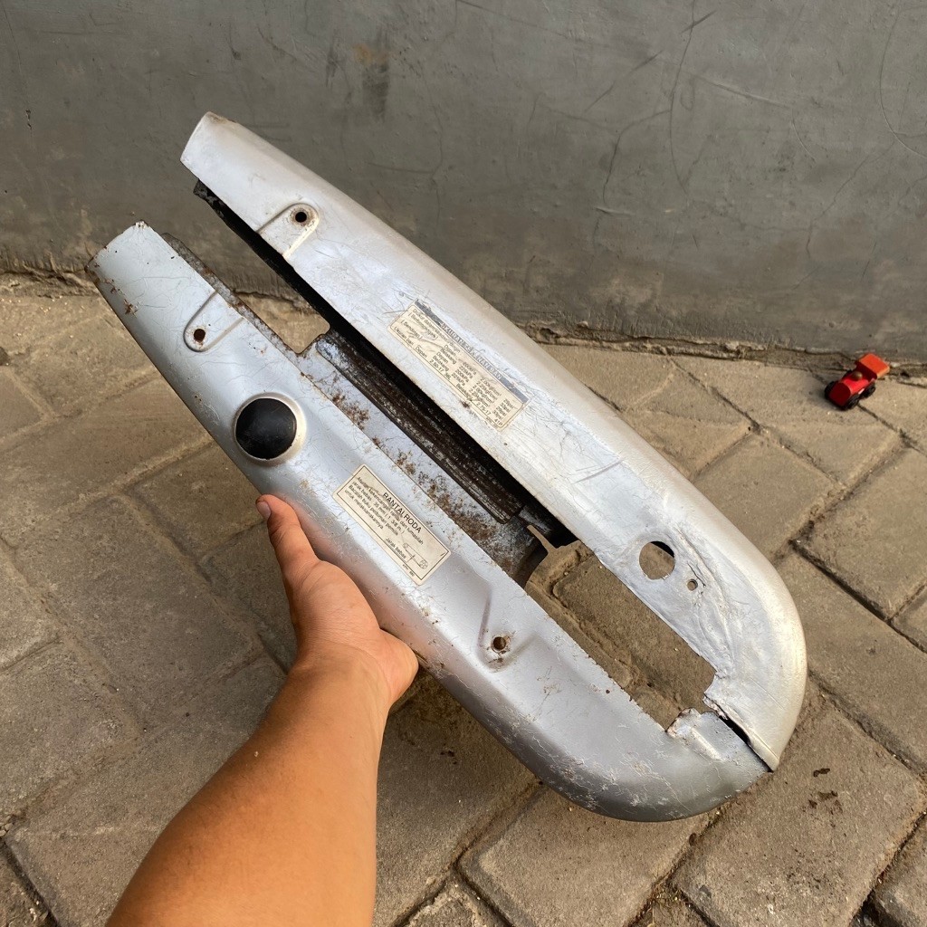 katengkas karisma tutup rantai honda karisma original