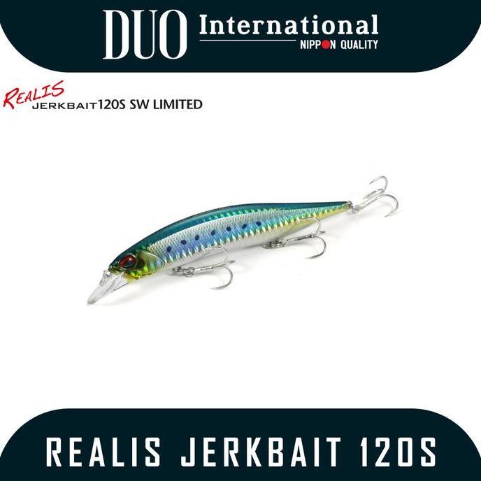 Umpan Pancing Lure Merk Duo International Realis Jerkbait 120S SW Limited