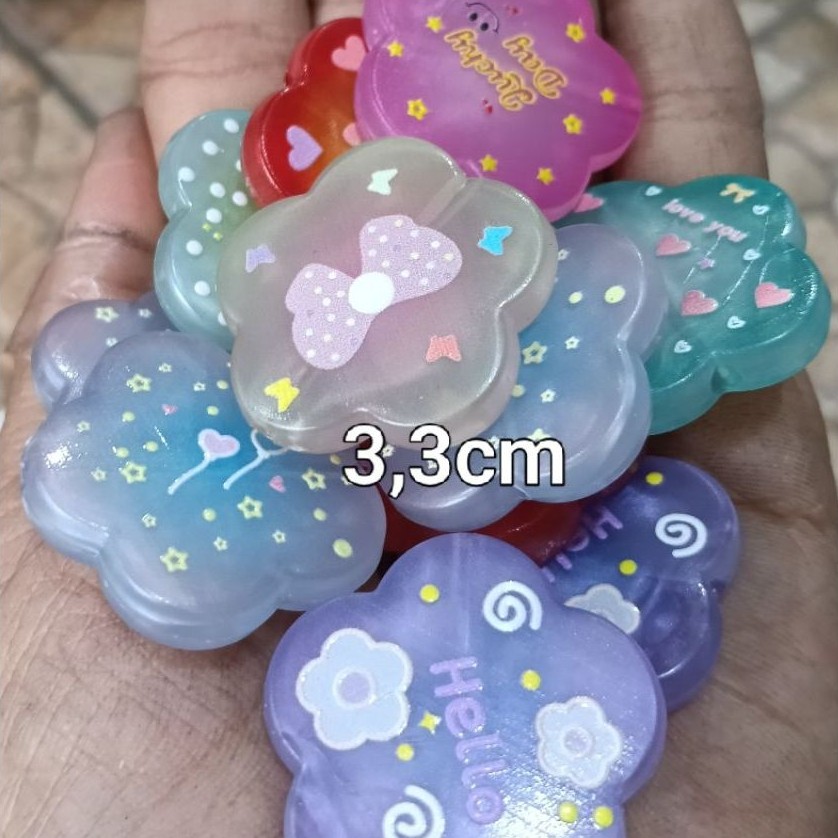 mute manik bunga jely,Dove,lilin&kilap AB ecer 50gram(UD)