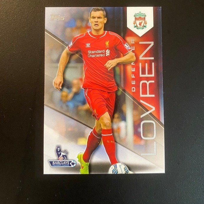 Topps Premier Gold 2014 Liverpool Dejan Lovren