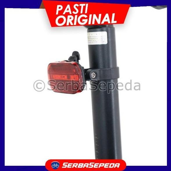 Promo Polygon Lampu Belakang Sepeda Luma Diskon