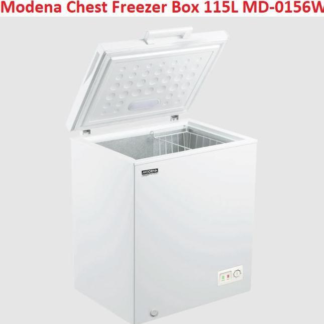 (Good) Modena Chest Freezer Box 115 Liter 115W MD-0156W MD 0156W Box Freezer