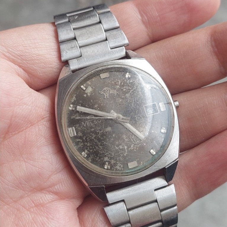 Jam Tangan Bahan Nelson Manual Winding