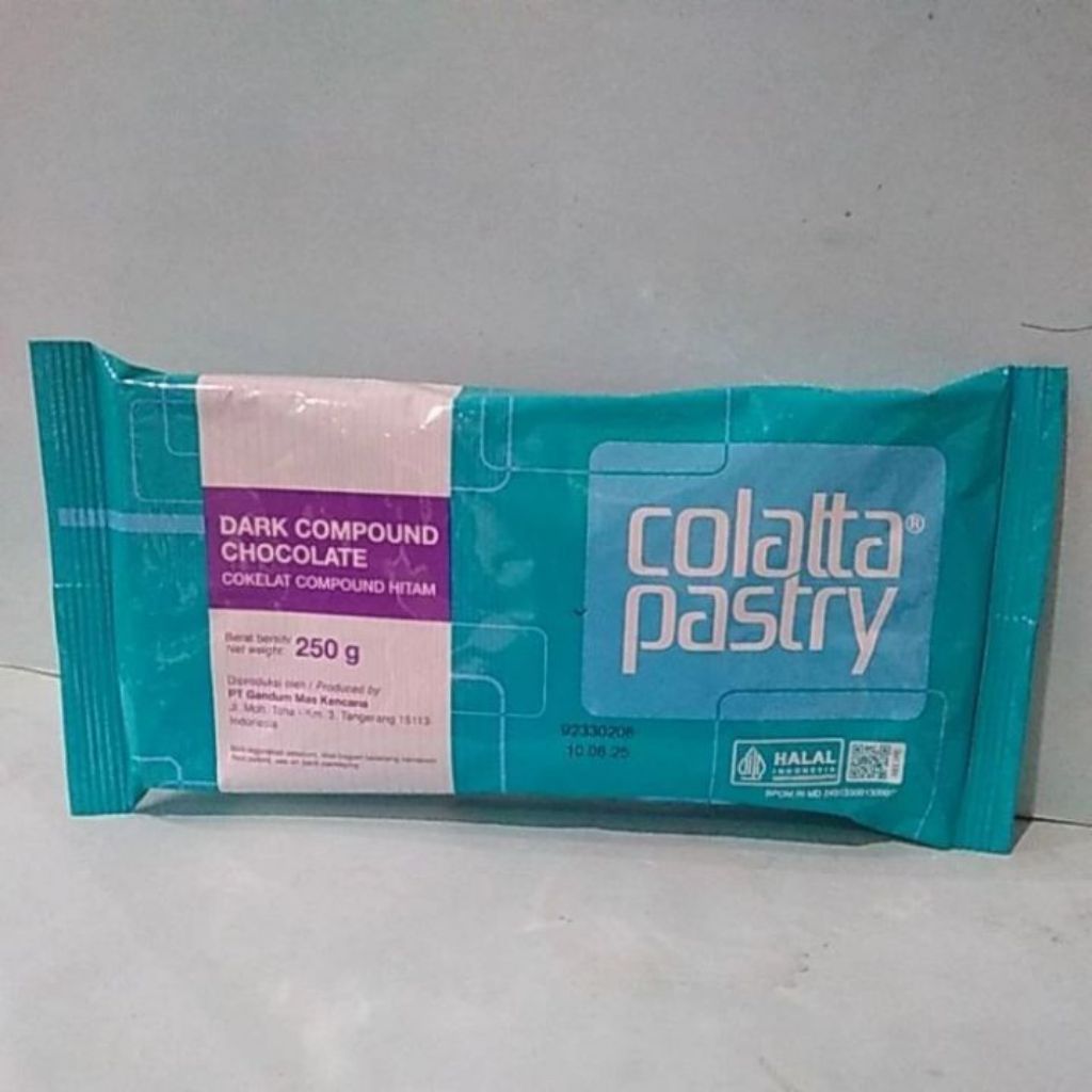 colata pastry dark chocolate 250gr langsung dari pasar anyar bogor