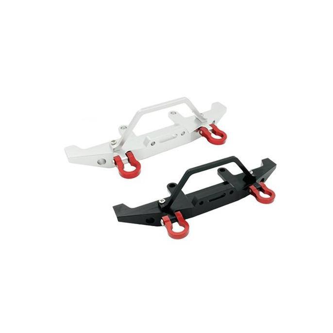 For WPL C14 C24 C24-1 RC Car Metal Front Bumper Upgrade Front Bracket Guard Parts