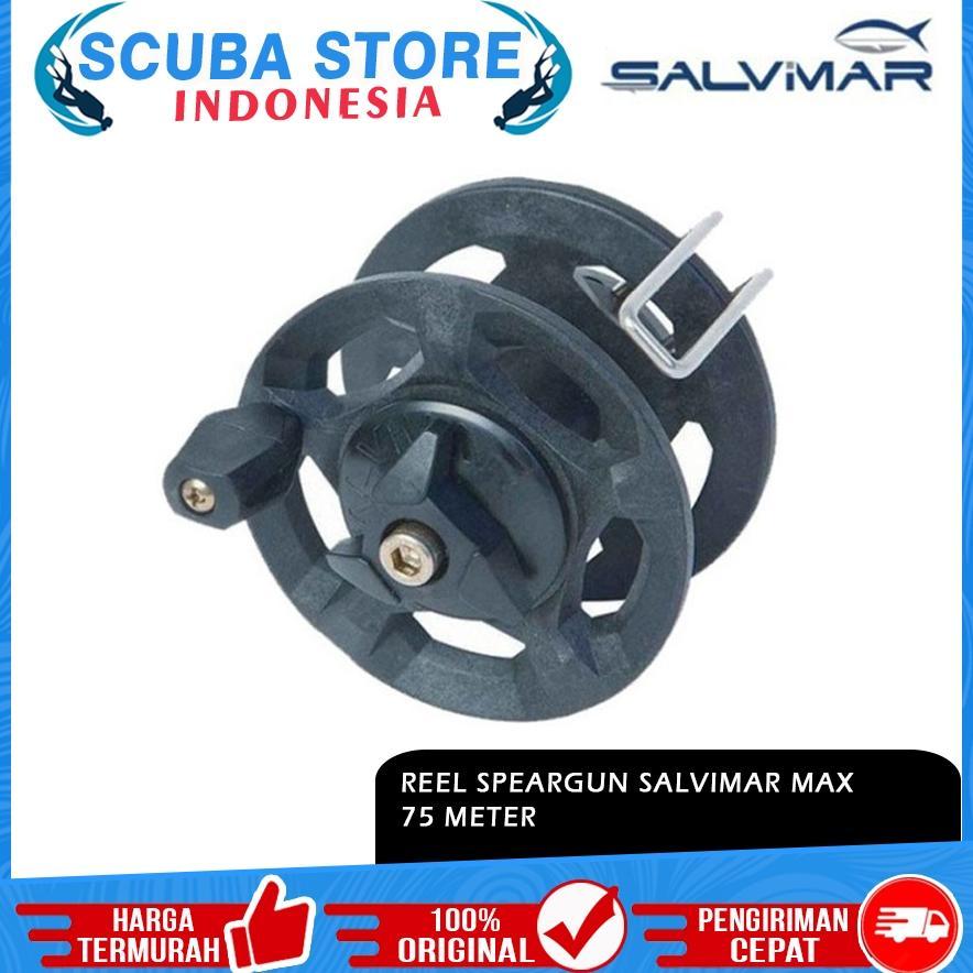 Reel Speargun Salvimar Max 75 Panah Ikan Selam Gulungan Tali Spearfishing Spearo
