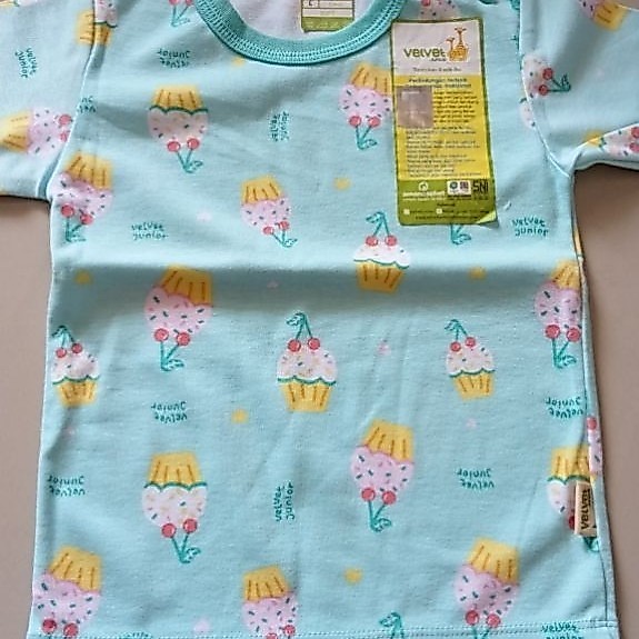 Baju Velvet Junior