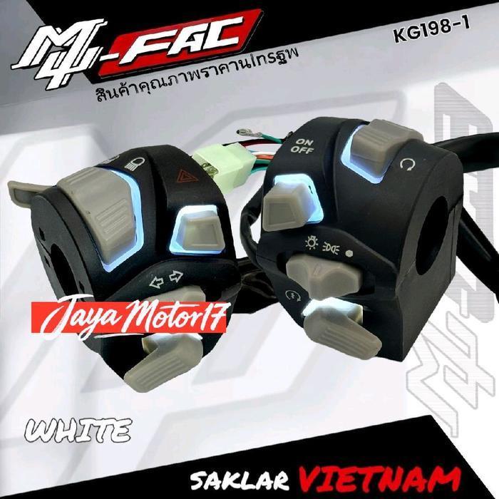 Saklar Set Kiri-Kanan Saklar Vietnam Saklar Led Lampu Variasi Pnp Nmax Old / Lama / Vario Universal 
