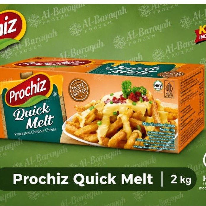 Keju Prochiz Keju Quick Melt 2 kg 100% Keju