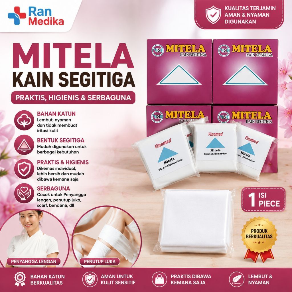 Kain Mitela PMR / Mitela Pembalut Siku
