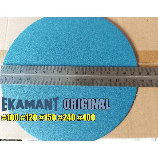 DAMELOPO EKAMANT AMPLAS BULAT VELCRO 7 INCH HEAVY DUTY BIRU