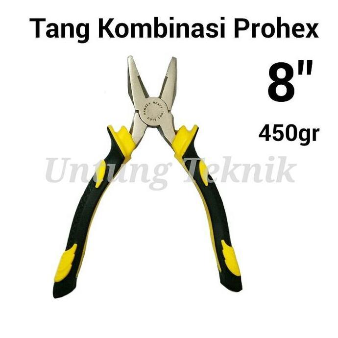 DAMELOPO PROHEX 8 inch Tang Kombinasi Super - Heavy Duty Combination Plier