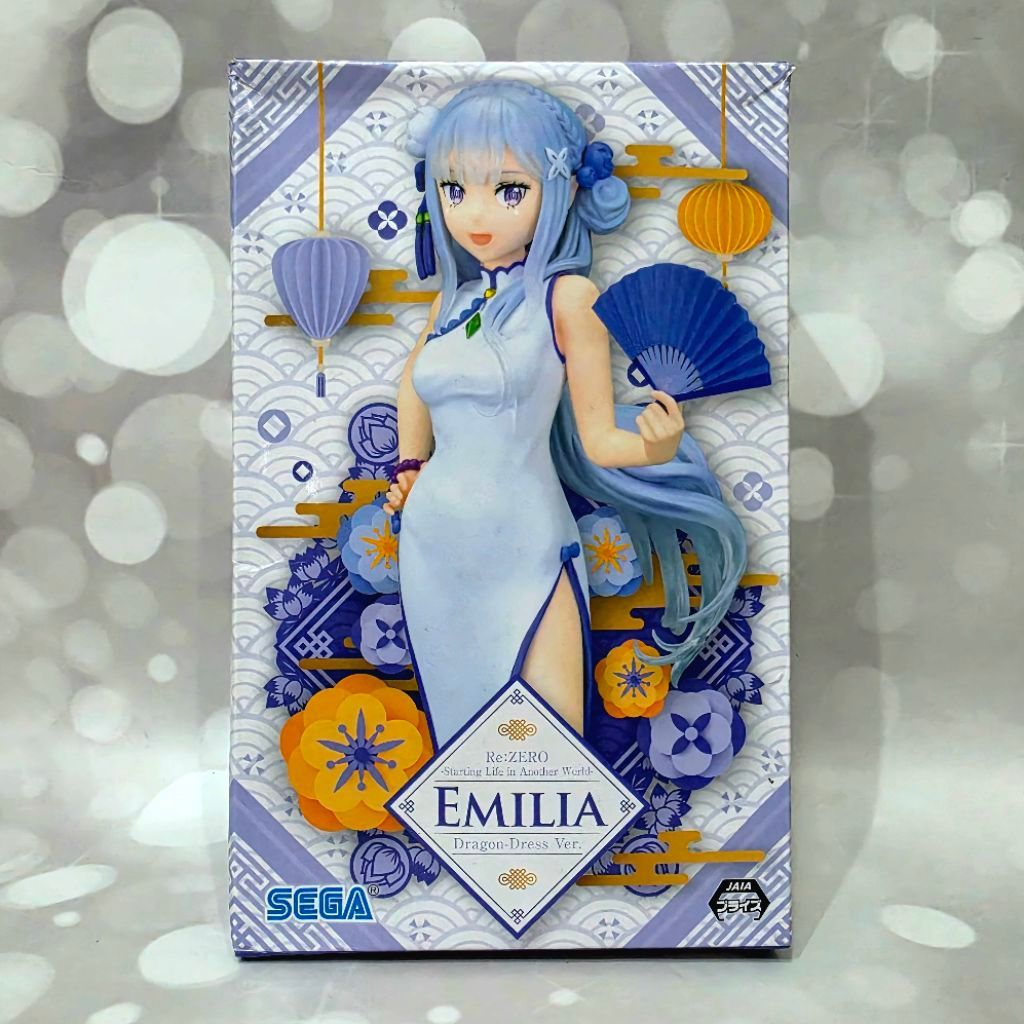 SEGA Re Zero Figure Emilia Dragon Dress Ver