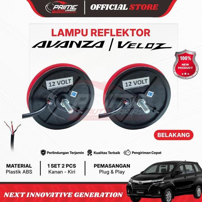 Lampu Led Reflektor Reflector Mata Kucing Bumper Avanza Veloz 2012-2021