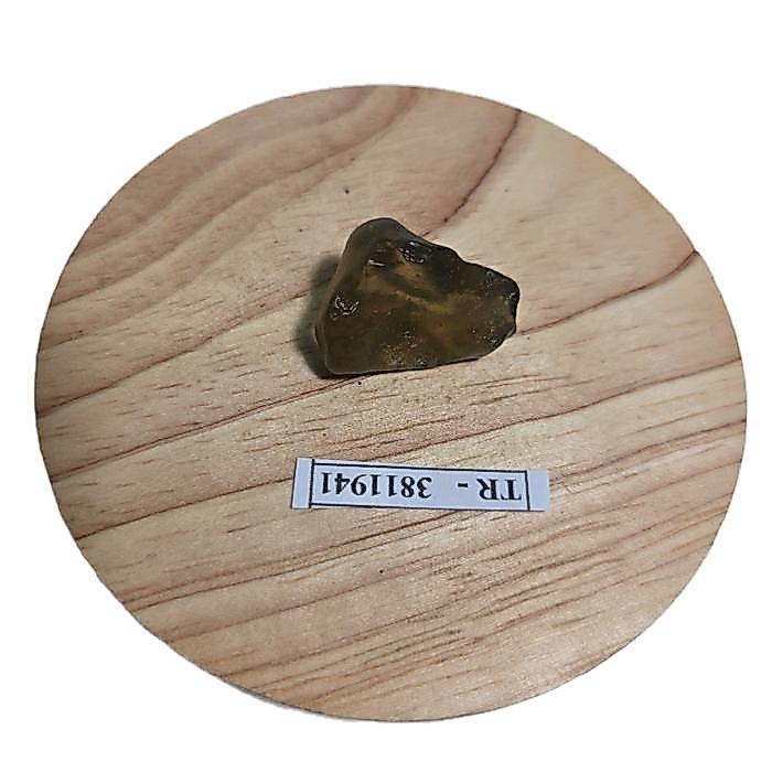 Libyan Desert Tektitite Blackish High Grade Batu asli