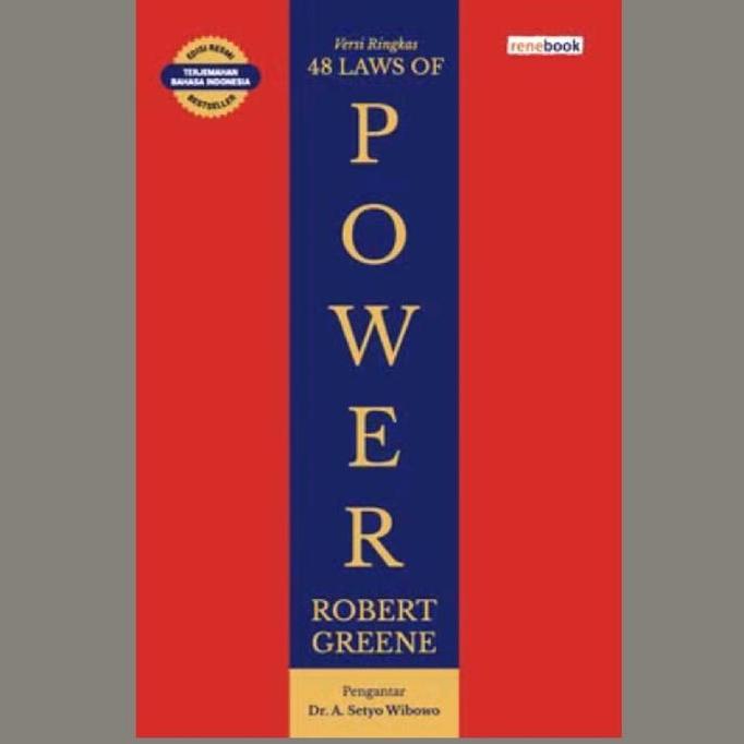 buku 48 laws of power By robert Greene / Edisi Bahasa Indonesia