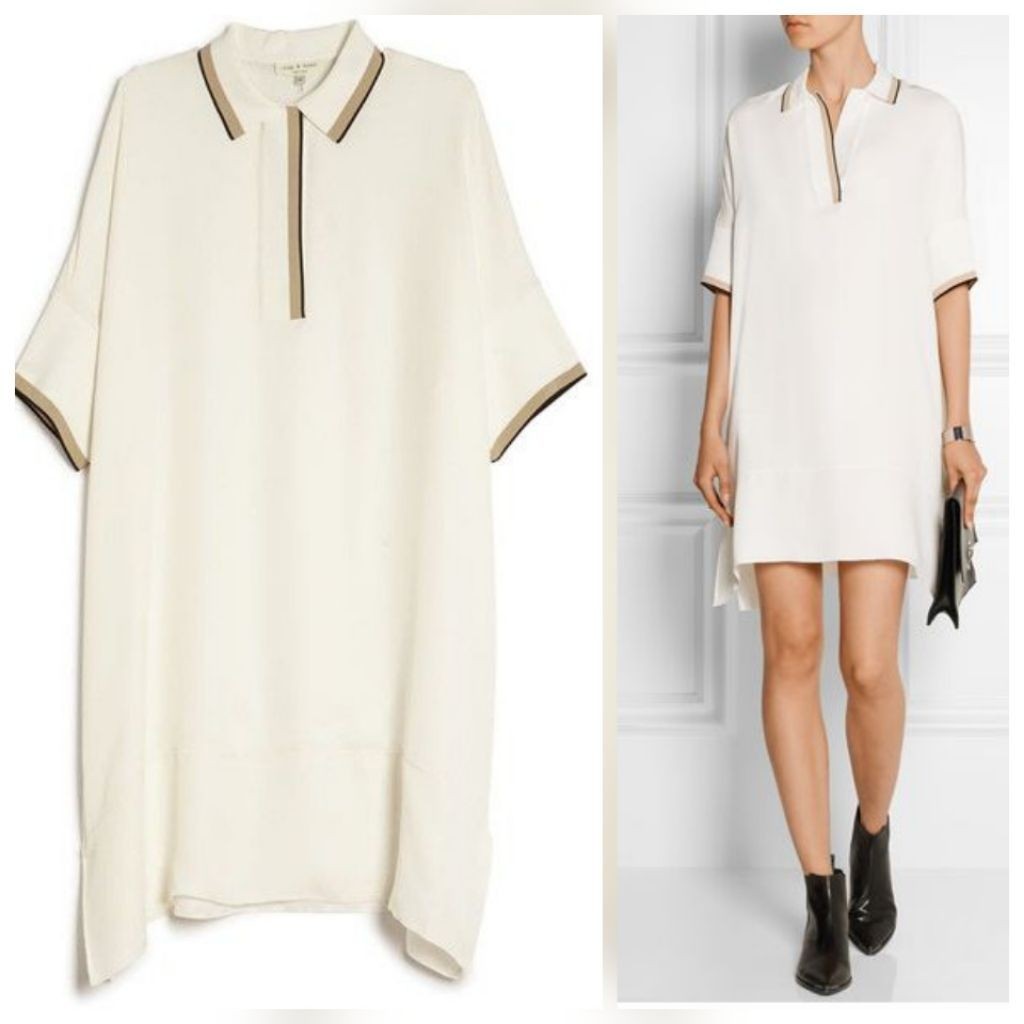 RAG & BONE drape silk dress preloved