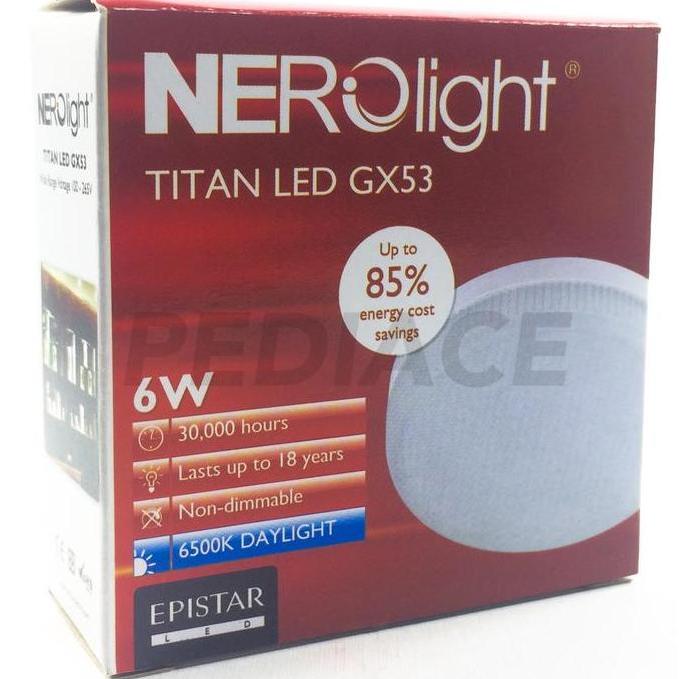 Licx- Nerolht Titan Gx53 Lampu Led 6 Tt