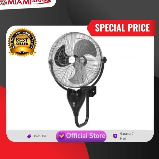 Allthebest- WALL FAN MASPION / KIPAS ANGIN DINDING MASPION PW501W / PW 501W