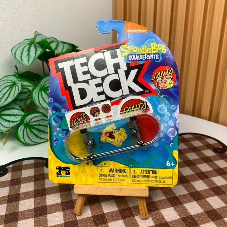 Tech Deck Santa Cruz UR ( Spongebob Edition )