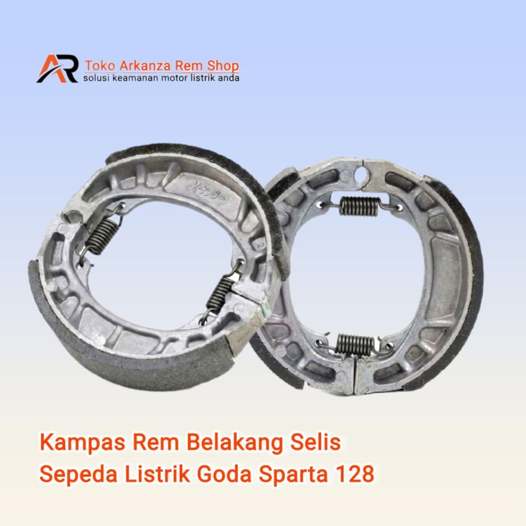 Kampas Rem Belakang Selis Sepeda Listrik Goda Sparta 128