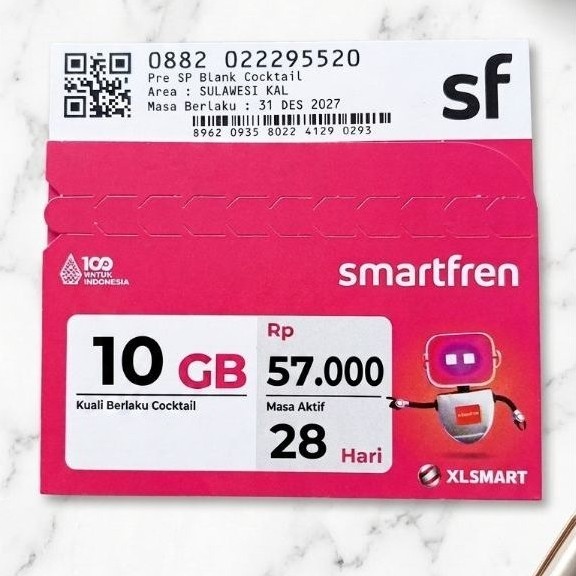 [PROMO] Kartu Perdana Smartfren 10GB & 24GB Full Kuota 28 Hari 4G