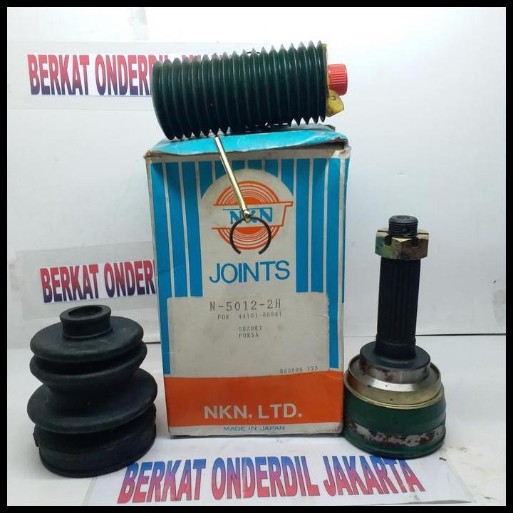 GRATIS ONGKIR CV JOINT LUAR SUZUKI FORSA ALTO 660 88'-94 N-5012-2H "NKN"