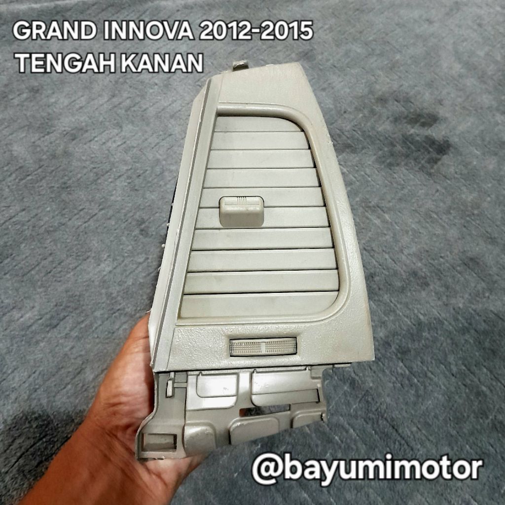 ORIGINAL kisi AC dashboard TENGAH KANAN grand innova 2012-2015