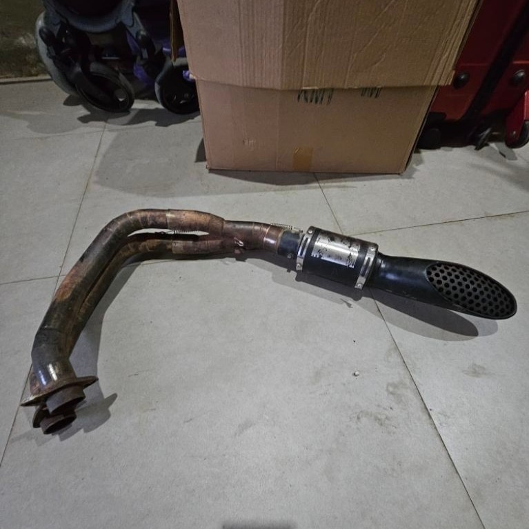 knalpot ER6N ER6F custom Full system