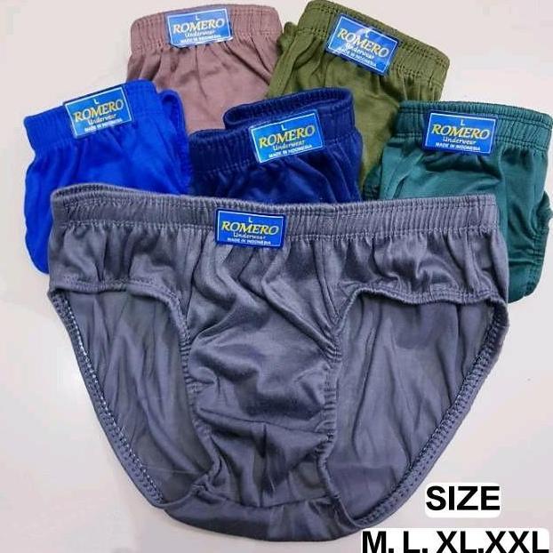DE93 - ROMERO 3 PCS CELANA DALAM PRIA / CD ROMERO