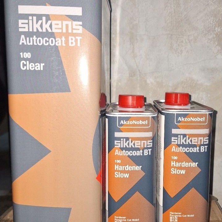 Sikkens Autocoat BT 100 Clear dengan Hardener Slow AkzoNobel cat mobil