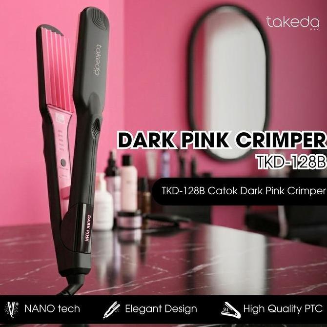 TakedaPro TKD 128B Catok Crimper Dark Pink
