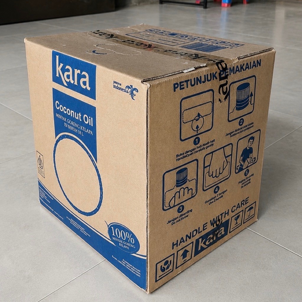 Minyak Kelapa Kara 18 L BIB, Minyak Goreng Berkualitas Tinggi