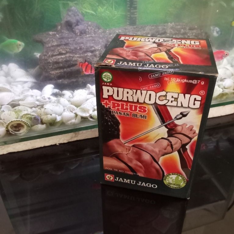 Jamu Jago Purwoceng serbuk isi 10 sachet