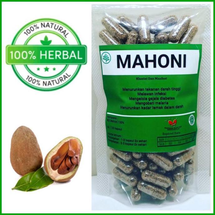 Segar- Kapsul Mahoni Isi 100 Kapsul
