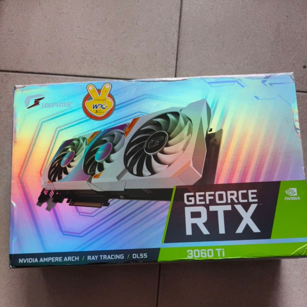 VGA COLORFUL iGAME Nvidia GEFOURCE RTX 3060 Ti (Second Like New)