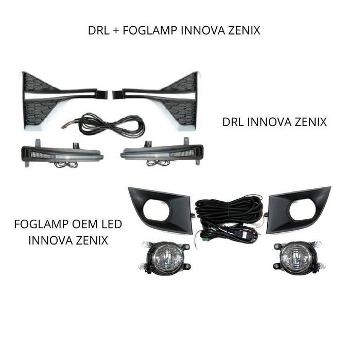 Drl Foglamp Innova Zenix Foglamp Innova Zenix Fog Lamp Innova Zenix