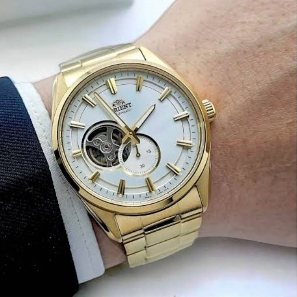Orient RA-AR0007S#RA-AR0007S#Jam tangan pria Orient RA-AR0007S#Man watch Orient Automatic Open heart