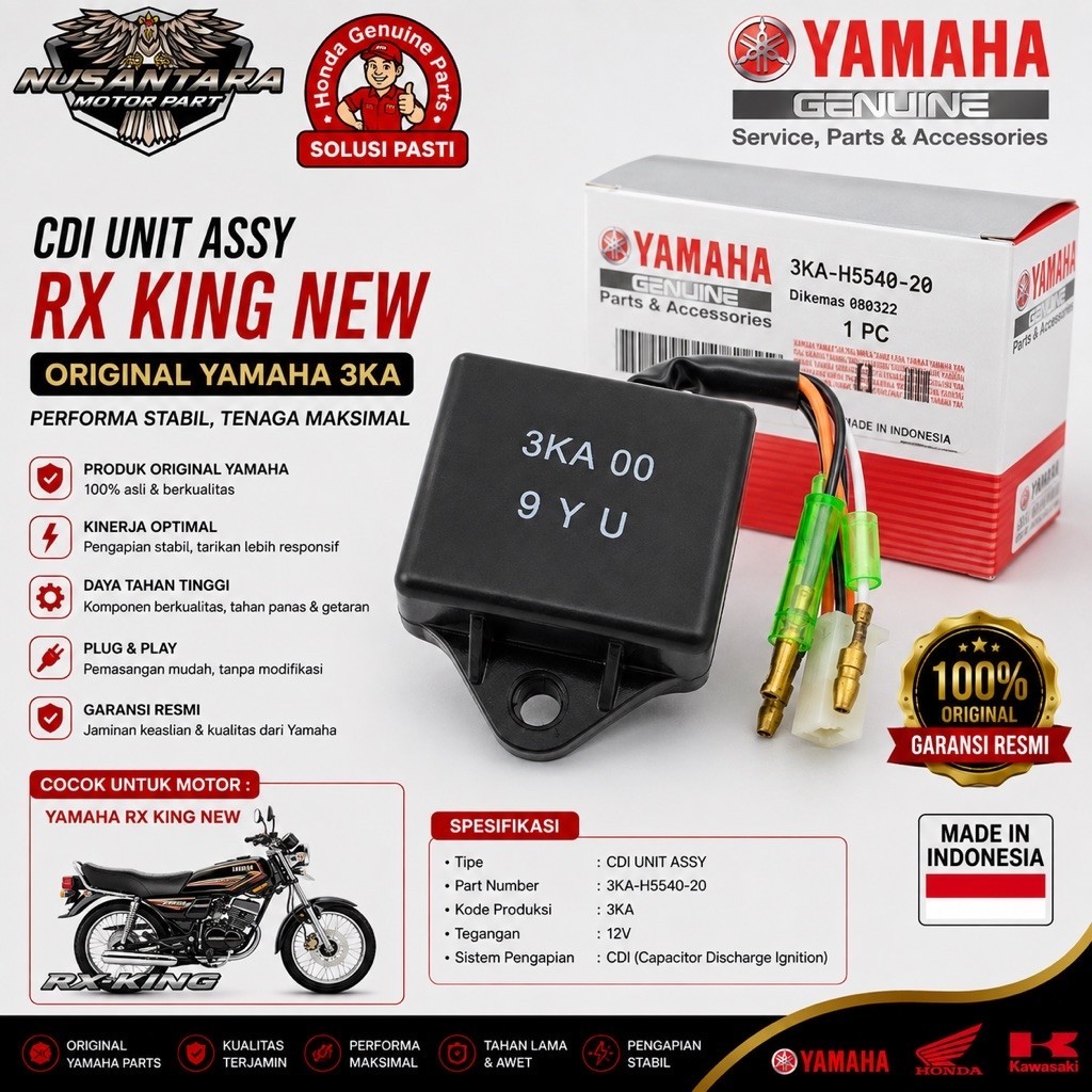 original CDI Unit RxKing RX King New Original 3KA