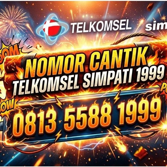 nomor cantik simpati telkomsel 813 5588 1999