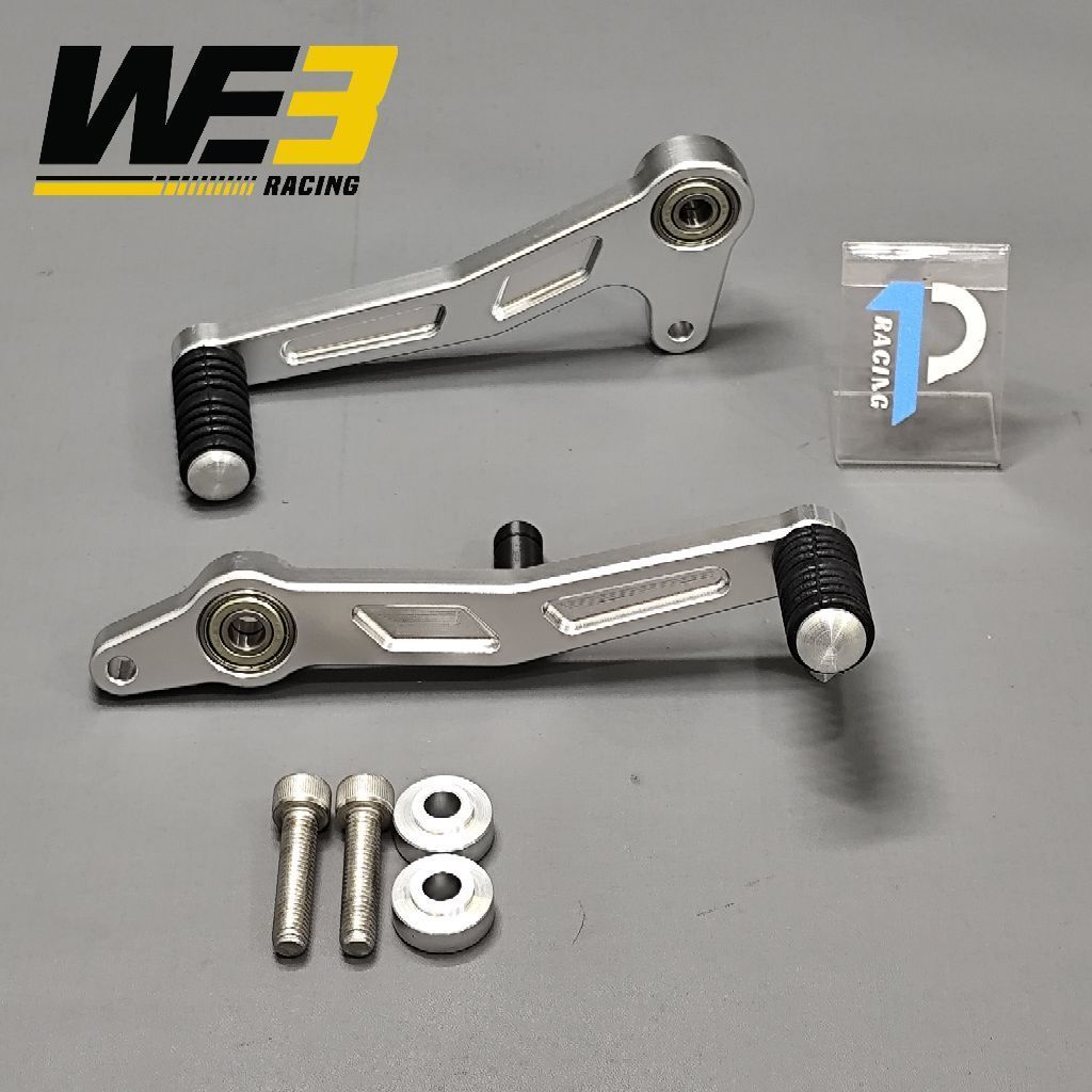 Kutikan Operan Gigi dan Rem Footstep Step Underbone UB WE3 Racing Aluminium Billet T6061