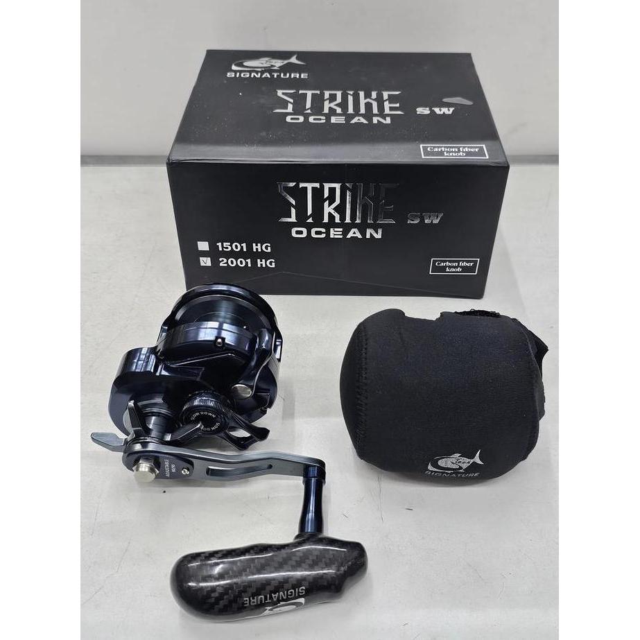 (Good) Reel OH / OVERHEAD GTECH SIGNATURE STRIKE OCEAN (LEFT HANDLE)