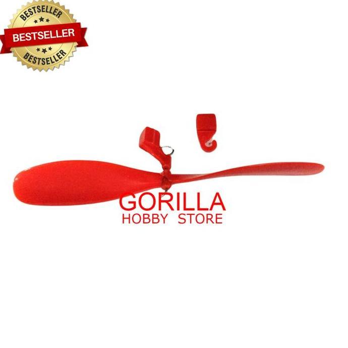 RUBBER BAND POWERED PLANE AIRCRAFT 5 INCH 13CM PROPELLER RUBBER GLIDER GHS79