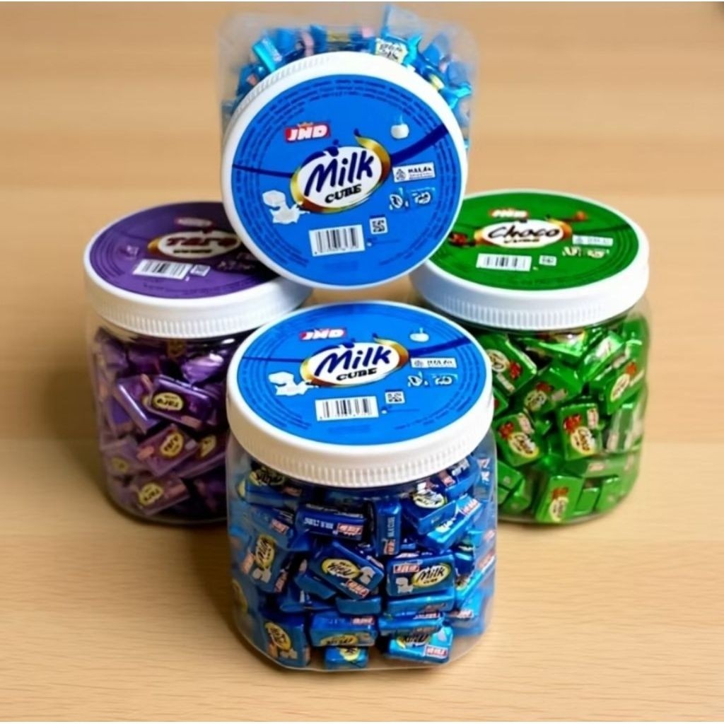 JND PERMEN MILK CUBE TOPLES