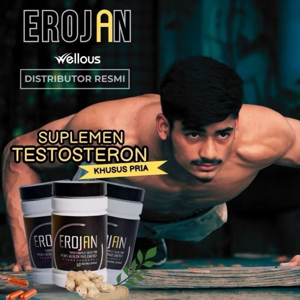 Asli Erojan Official Store Original 100% Kapsul Suplemen Herbal Distributor Resmi Barcode Bpom & Hal
