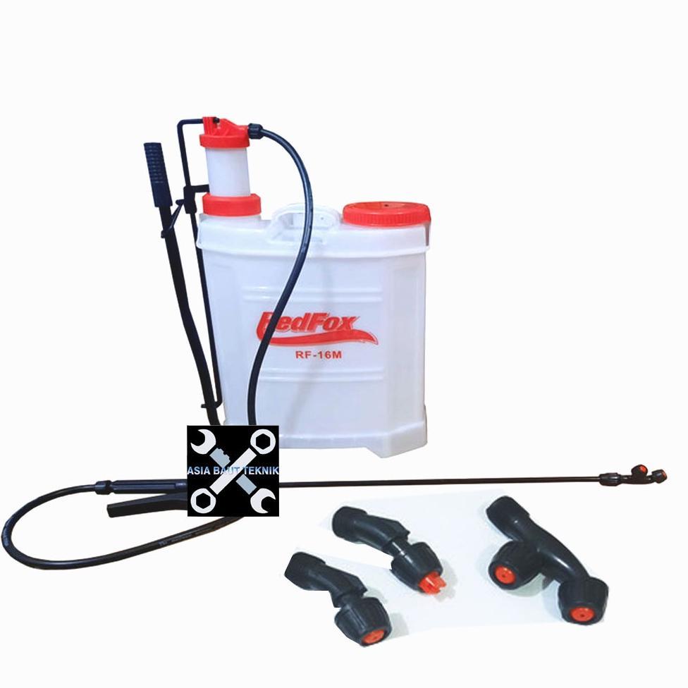 REDFOX Tangki Sprayer Manual 16 Liter Alat Semprotan Hama Padi desinfektan
