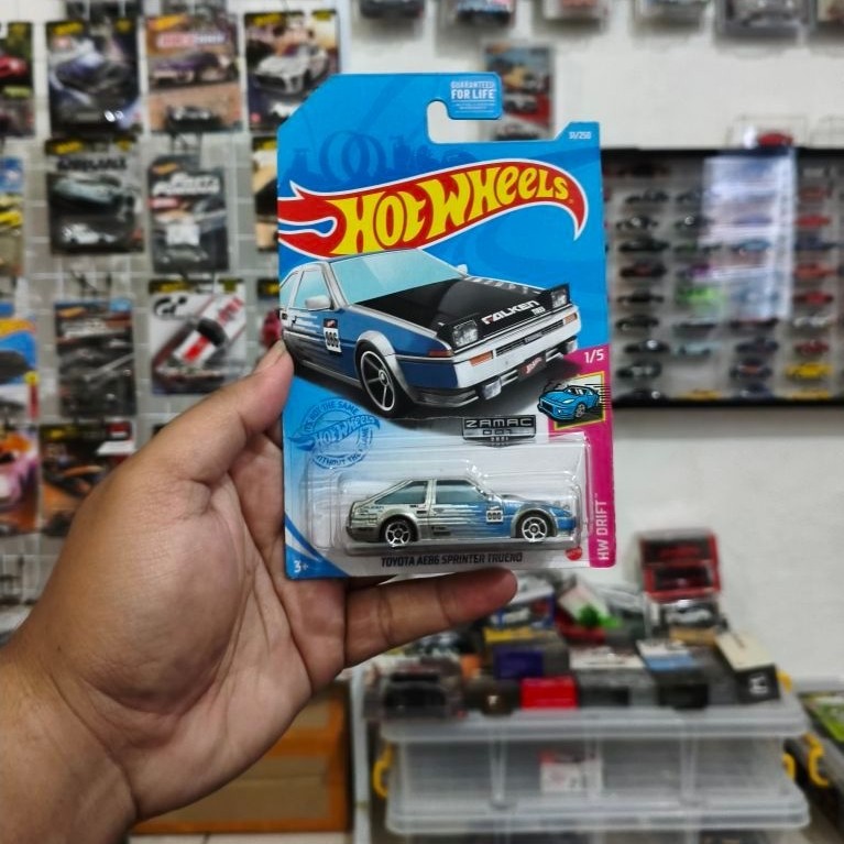 HOT WHEELS Falken Toyota AE86 Sprinter Truendo Zamac Rare