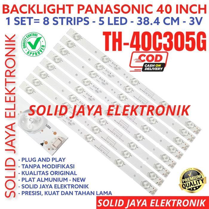 DEAL TERBAIK - BACKLIGHT TV LED PANASONIC 40 INC TH 40C305 40C305G TH40C305G TH40C305 LAMPU BL 5K 40