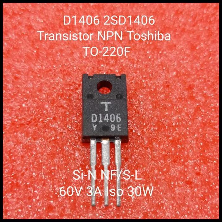 HOT DEAL D1406 2SD1406 TRANSISTOR NPN TOSHIBA 